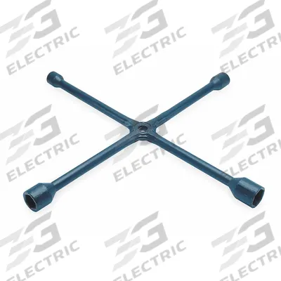 KEN-TOOL Lug Nut Wrench: 4 Wrench Heads, 13/16 in_30 mm_33 mm_1 1/2 in Wrench Head Size - 4-Way Lug Nut Wrenches