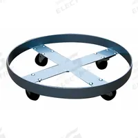 APPROVED VENDOR Drum Dolly: 1,200 lb Load Capacity, For 55 gal Container Capacity, Round, (4) Swivel (MPN 6FVJ6). Key specifications — Caster/Wheel Configuration: (4) Swivel; For Container Capacity: 55 gal; Deck Shape: Round; Brand: APPROVED VENDOR.