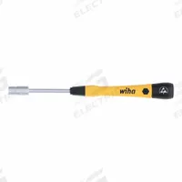 WIHA Nut Driver: Straight, Metric/SAE, Precision Nut Driver, 1/4 in Hex Size, 60 mm Overall Lg (MPN 27777). Key specifications — attr1214505: WIHA.