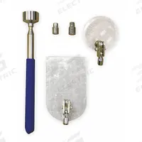 WESTWARD Inspection and Retrieval Kit: 6 Pieces, Acrylic Mirror, Telescoping Shaft, Rigid (MPN 1VUA3). Key specifications — attr1016399: WESTWARD; attr1016400: (2) Magnetic Pick-Ups; attr1016401: Plastic; attr1016406: Soft Grip; attr1016415: Telescoping; attr1016410: Acrylic.