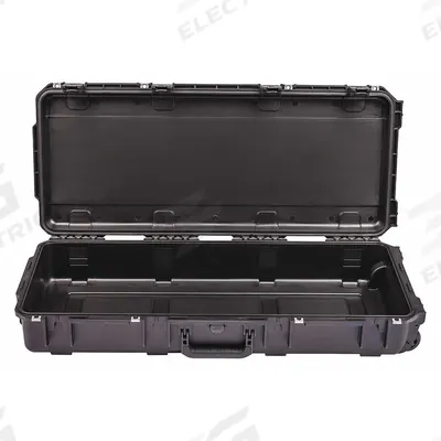 SKB Protective Case: 14 1/2 in x 36 1/2 in x 6 in, No Foam, Black, 2 Wheels - Standard Long Cases
