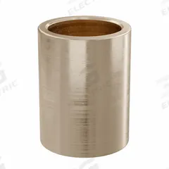 Sleeve Bearing: Bronze, SAE 841, 15 mm Bore, 19 mm OD, 25 mm Lg, 49,938 lb/sq in-fpm Max PV, 10 PK (MPN AAM1519-25B). Key specifications — System of Measurement: Metric; Material Grade: SAE 841; Brand: OILITE.