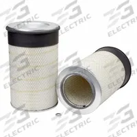 FLEETGUARD Automotive Air Filter: Round-Oval, Round, Axial Seal, 12 3/32 in Outside Dia, PA2518 (MPN AF1828). Key specifications — Brand: FLEETGUARD; Compatible Vehicle Make: Terex / Terex Advance; Baldwin Interchange: PA2518; FleetGuard Interchange: AF1828.