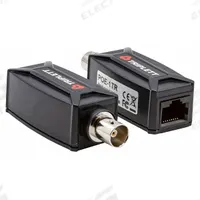 TRIPLETT IP Extender for Coax: 2 Ports, Black, BNC Male/RJ45 Female, Video/Audio Extender, 5e (MPN POE-1TR). Key specifications — attr931089: 5e; attr931087: TRIPLETT; attr931088: Black; attr931090: RJ45 Female; attr931102: Video/Audio Extender.