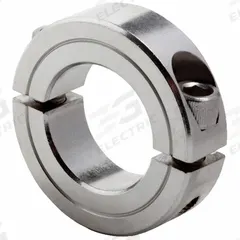 CLIMAX METAL PRODUCTS Shaft Collar: 2-Piece, Inch, Round, Clamp-On, 7/16 in Bore Dia, 303 (MPN 2C-043-S). Key specifications — attr671628: CLIMAX METAL PRODUCTS.