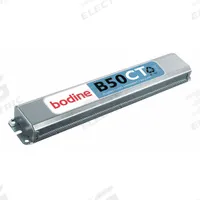 BODINE Emergency Fluorescent Ballast: 55 W Max. Bulb Watts, 120 to 277V AC, 1 Bulbs Supported (MPN B50CT). Key specifications — Input Voltage: 120 to 277V AC; Brand: BODINE.