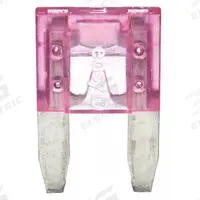 BUSSMANN Automotive Fuse: ATM Series, Fast-Acting, 3 A, 32 V DC, Indicating, 2 PK (MPN BP/ATM-3ID). Key specifications — Series: ATM; Brand: BUSSMANN; Fuse Profile: Standard Profile.