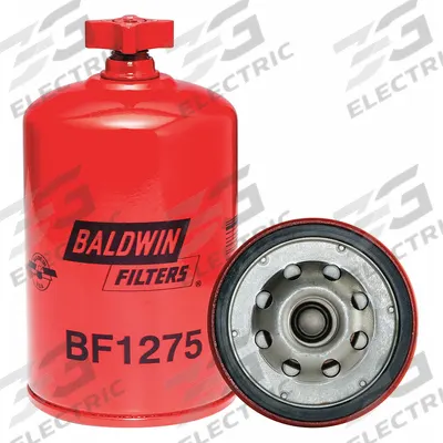 BALDWIN FILTERS Fuel Filter: Spin-On, 3 1/16 in Outside Dia, 3/4"-16 Thread Size, Cellulose - Spin-On Fuel Filters