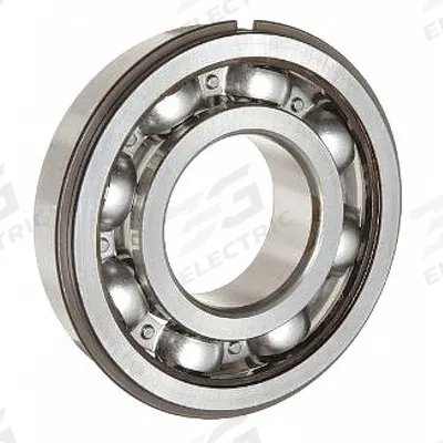 SKF Radial Ball Bearing: 6309, 45 mm Bore, Open, 100 mm OD, 25 mm Outer Ring Wd - General Purpose Retaining Ring Ball Bearings