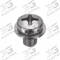 SEMS Screw: Internal Tooth, M4x0.70 Thread Size, 6 mm Lg, Stainless Steel, Plain, Pan, 10 PK (MPN MPPJIX04006-010P1). Key specifications — Drive Size: #2.