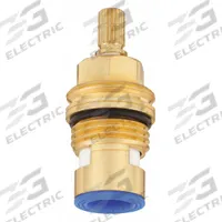 KISSLER Stem: For Milwaukee Series, Use with Cold Water, Brass, Ceramic Disc, (1) Cartridge (MPN P10105W). Key specifications — Compatible Series: Milwaukee; For Water Temperature: Cold; Compatible Brand: Milwaukee; Product Type: Stem; Includes: (1) Cartridge; Material: Brass.