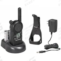 MOTOROLA Handheld Two Way Radio: CLS Series, UHF, Analog, 1 W, 4 Channels, Numeric, VOX, 12.6 hr (MPN CLS1410). Key specifications — Color: Black; FCC License Required: Yes.