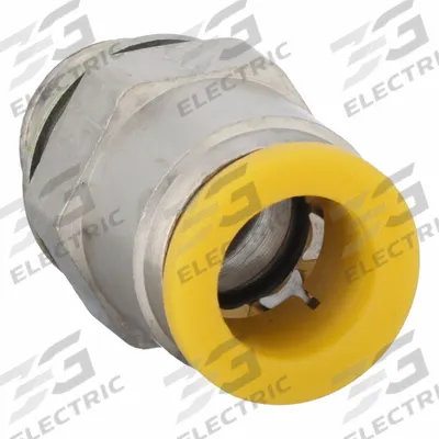 PARKER Push-Fit Adapter Fitting: 10 mm OD x 1/4 in Pipe Size, Push-to-Connect x BSPP - Nickel-Plated Brass Tube Fittings