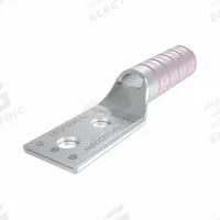 Compression Lug: For 1/0 AWG, Stranded Wire, 1/4 in Stud Size, Long, Copper Barrel (MPN YAZV252TC14FX). Key specifications — Inspection Hole: Yes; For Wire Type: Stranded; For Wire Sizes: 1/0 AWG; Brand: BURNDY; Manufacturer Part Number: YAZV252TC14FX.