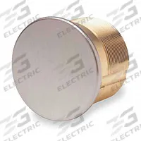 KABA ILCO Lockset Cylinder: Mortise, Conventional Core Cylinder, Uncombinated, Chrome (MPN 7160DC-26D). Key specifications — Brand: KABA ILCO; Lock Assembly Type: Mortise; Cylinder Core Type: Conventional Core Cylinder; Includes: Key; Number of Pins: 0.