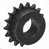 TSUBAKI Single Strand Sprocket: 40, For 1/2 in Chain Pitch, 1 3/16 in Bore Dia, 18 Teeth, Steel (MPN 40B18F-1C). Key specifications — Brand: TSUBAKI.