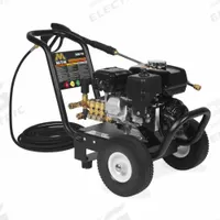 MI-T-M Gas-Powered Pressure Washer: Medium Duty, Cart, 3,000 psi, 2.4 gpm, Usable Per Week 20 hr (MPN GC-3000-0MHB). Key specifications — attr1034381: Honda; attr1037666: MI-T-M.