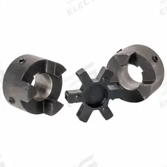 MASTERDRIVE Jaw Coupling Hub: L100 Coupling Size, 2 17/32 in Outside Dia, Inch, For Keyed Shaft Type (MPN L100-9/16). Key specifications — attr662259: MASTERDRIVE.