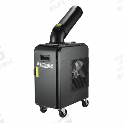 POWER BREEZER Portable Air Conditioner: 250 sq ft – 300 sq ft, 7,000 BtuH, 115V AC - Light-Duty Portable ACs for Cooling Only