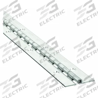 APPROVED VENDOR Piano Hinge: Stainless Steel, 72 in Leaf Ht - Full Surface-Mount Piano Hinges