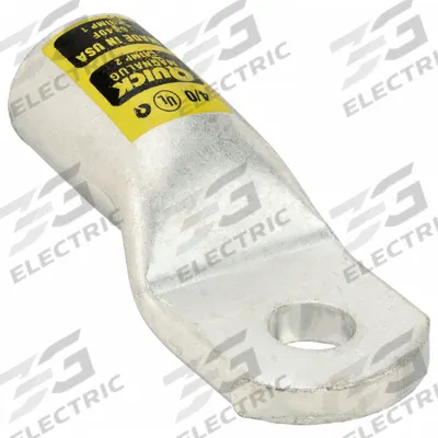 FUSION Lug Starter/Ground: Heavy Wall Lug, Crimp/Lug, Tin Plated Copper, 4/0 ga - Heavy Wall Lugs