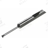 MICRO 100 Grooving Tool: 0.1875 in Shank Dia., Right Hand, 1.500 in Overall Lg (MPN QMFR-030-250-120X)