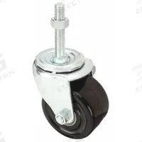 APPROVED VENDOR Stem Caster: 3 in Wheel Dia., 1 3/4 in Wheel Wd, Swivel, Swivel, 1/2 in Stem Dia. (MPN 20TM59). Key specifications — Brand: APPROVED VENDOR; Thread Size: 1/2"-13; Wheel Bearing Type: Ball; Wheel/Tread Color: Black; Roll Up: Swivel.