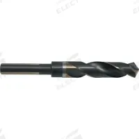 APPROVED VENDOR Reduced Shank Drill Bit: 1/2", 118° Point, Black Oxide HSS (MPN 400DE1). Key specifications — attr1235078: 0.5000.