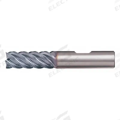 CLEVELAND Square End Mill: Carbide, 5 Flute, 1" Mill Dia, 2" LOC, 4" OAL (MPN C60452) - General Purpose Carbide Square End Mills