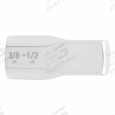 MILWAUKEE Drive Adapter 3/8 in to 1/2 in: 1/2 in Output Drive Size, Square - 3/8" Drive Hand Socket Adapters