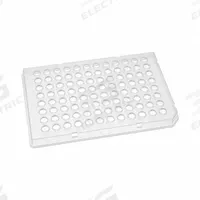 MTC BIO PCR Well Plate: Non-Sterile, 96 Wells, 0.1 mL, 5.5 mm Dia, RNase/DNase Free, Round (MPN PC10HS-9-N). Key specifications — Brand: MTC BIO; Body Color: Natural; RNase/DNase Free: Yes; Well Shape: Round; Material: Polypropylene.