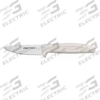 DEXTER RUSSELL Paring Knife: Honed, 8 in Overall Lg, Steel Blade, Sanitary Polypropylene Handle (MPN 15313). Key specifications — Sub-brand: Sani-Safe; Brand: DEXTER RUSSELL; Blade Material: Steel; Blade Type: Honed; Handle Color: White; Handle Material: Sanitary Polypropylene; Knife Type: Paring Knife; NSF Certified: No.