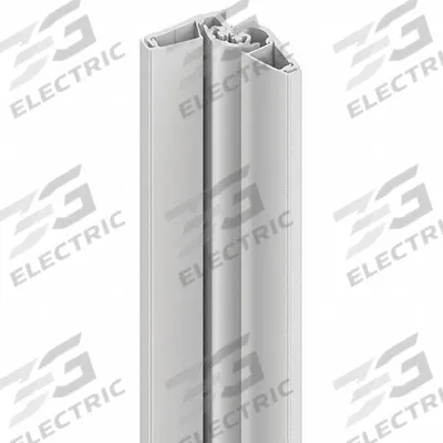 IVES Piano Hinge: Aluminum, 83 in Leaf Ht, 1 5/8 in Leaf Wd - Full Surface-Mount Piano Hinges