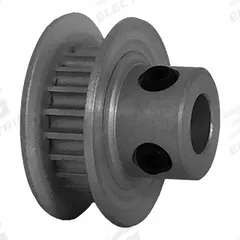 DAYTON Timing Pulley: Modified Curvilinear, Fixed, For GT Timing Belt Section, For 3 mm Belt Wd (MPN 20-2P03M6CA6). Key specifications — Brand: DAYTON; Finish: Clear Anodized; For Belt Series: Powerhouse®.