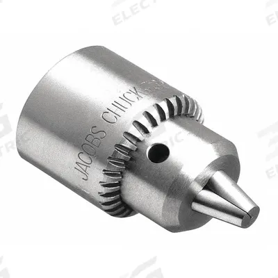 JACOBS Drill Chuck: JT0, 1/32 in to 5/32 in Capacity, K0M Key, SS - Corrosion-Resistant Taper-Mount Keyed Drill Chucks