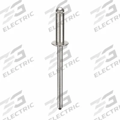 APPROVED VENDOR Blind Rivet,1 17/20" L,0.156" dia,PK500: Inch, 1 27/32 in Overall Lg, 35/64 in Body Lg - Domed-Head Blind Rivets