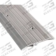 NATIONAL GUARD Door Threshold: Saddle, Aluminum, 3 ft Lg (MPN 8425-36). Key specifications — Brand: NATIONAL GUARD; Transition Type: Fluted.