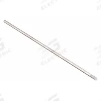 MILLER ELECTRIC Tungsten Electrode: Ceriated, 3/32 in x 7 in, Gray, EWCe-2, 10 PK (MPN WC332X7). Key specifications — Brand: MILLER ELECTRIC; Overall Length: 7 in; AWS Classification: EWCe-2; Welding Current Designation: AC/DC; Color: Gray.