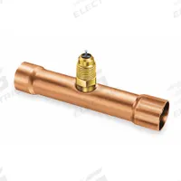 JB INDUSTRIES Access Valve Tee: Access 1/4 in Male SAE, Line 1/2 in Slip Fit, 3 in Lg, 3 PK (MPN A31338). Key specifications — Brand: JB INDUSTRIES; Includes: Cap; Product Type: Access Valve Tee; Valve Core Included: Yes.
