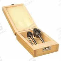 WINGITS Glass, Tile and Porcelain Drill Bit Set: 4 1/4 in_4 3/4 in Overall Lg, 3 Drill Bits (MPN WA2003PCS). Key specifications — attr253610: Ceramic; attr277139: WINGITS.