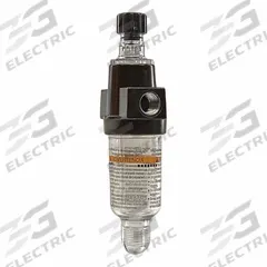 PARKER Lubricator: Mist, 1/4 in NPT, 20 scfm, 150 psi Max Op Pressure, 125°F Max Op Temp, Knob, Zinc (MPN 04L10GB). Key specifications — attr111774: Zinc; attr111402: 14; attr111761: PARKER.