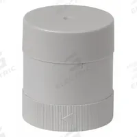 WERMA Tower Light Sounder Tier: Siren Sound, 24V, 1 9/16 in Overall Dia, 1 3/4 in Overall Ht (MPN 63570075). Key specifications — Brand: WERMA; Manufacturer Part Number: 63570075; Compatible with Series: KombiSIGN 40; Operating Voltage: 24V; Sound Operating Mode: Intermittent.