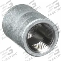 APPROVED VENDOR Metal Pipe Straight: Coupling Body, Steel, Class 3000, 1/4 in x 1/4 in (MPN 1MPF8). Key specifications — Includes Pre-Applied Thread Sealant: No.