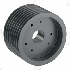 APPROVED VENDOR V-Belt Pulley: C140, 8 Groove, 14.4 in OD, Bushed Bore, F, For C/CX Belt Section (MPN 8C140F). Key specifications — Pulley Industry Number: C140; Pitch Diameter: 14 in (C); For Belt Section (broad, with similar types): C or CX.