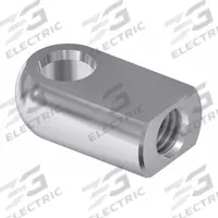 BANSBACH EASYLIFT Hinge Eye End Fitting: Stainless Steel, 8.1 mm Eyelet Dia (MPN 96288). Key specifications — Brand: BANSBACH EASYLIFT; Rod Thread Size: M10; Material: Stainless Steel.