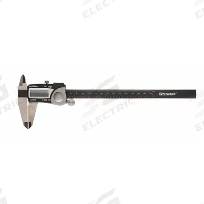 WESTWARD ODID Digital Caliper: 0 in to 8 in /0 mm to 200 mm, Inch/Metric, Cabled - Digital Calipers without SPC Output for General Use
