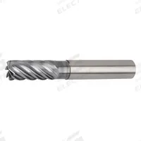 WIDIA HANITA Corner Radius End Mill: Carbide, AlTiN Coated, 7 Flute, 12 mm Mill Dia, 26 mm LOC (MPN 77NE12025T)