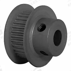 DAYTON Timing Pulley: Modified Curvilinear, Fixed, For GT Timing Belt Section, For 6 mm Belt Wd (MPN 32-2P06-6FA3). Key specifications — attr1328801: DAYTON; attr1328807: Clear Anodized; attr1328808: Powerhouse®.