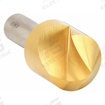 KEO Countersink: 82°, 1 Flute, 1/2 in Body Dia - Fast-Cutting Single-Flute Countersinks