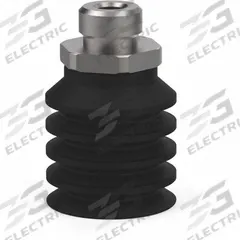DE-STA-CO Vacuum Pad Assembly: G1/8 in, 29.97 mm Pad Dia, NBR, Black, 10.67 mm Pad Ht, 50A (MPN VC-BM30N-18M). Key specifications — attr1019194: VC-BM30N-18M; attr1019196: DE-STA-CO; attr1019197: 50A.